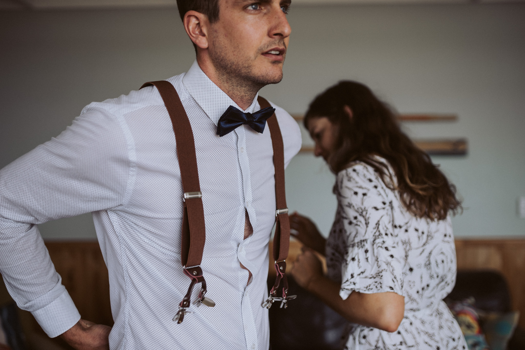 Cliff top elopement