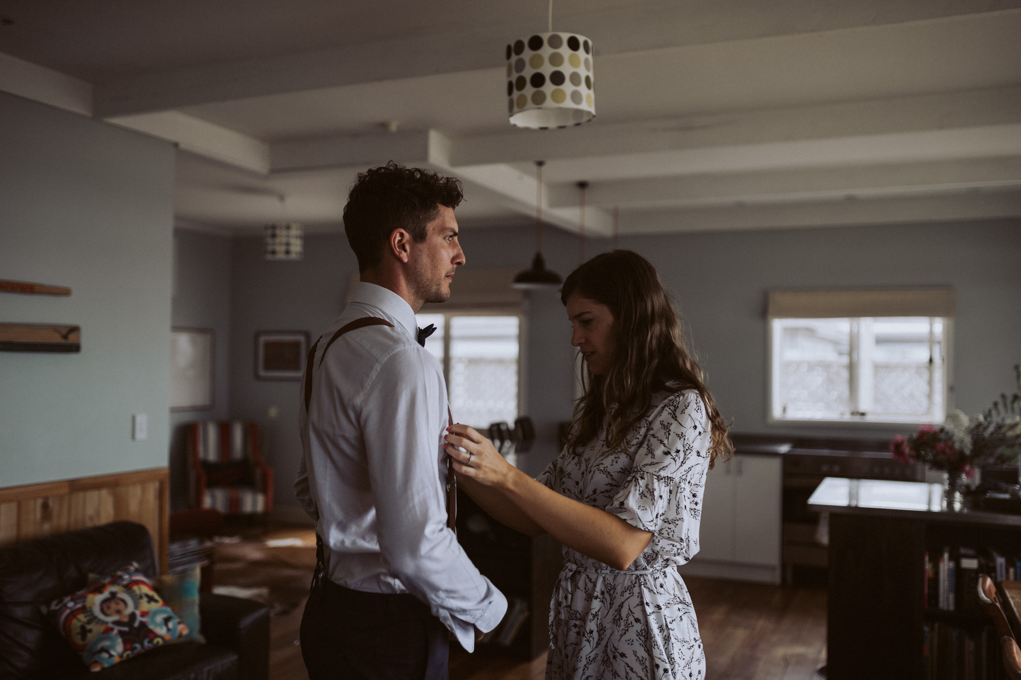 Cliff top elopement