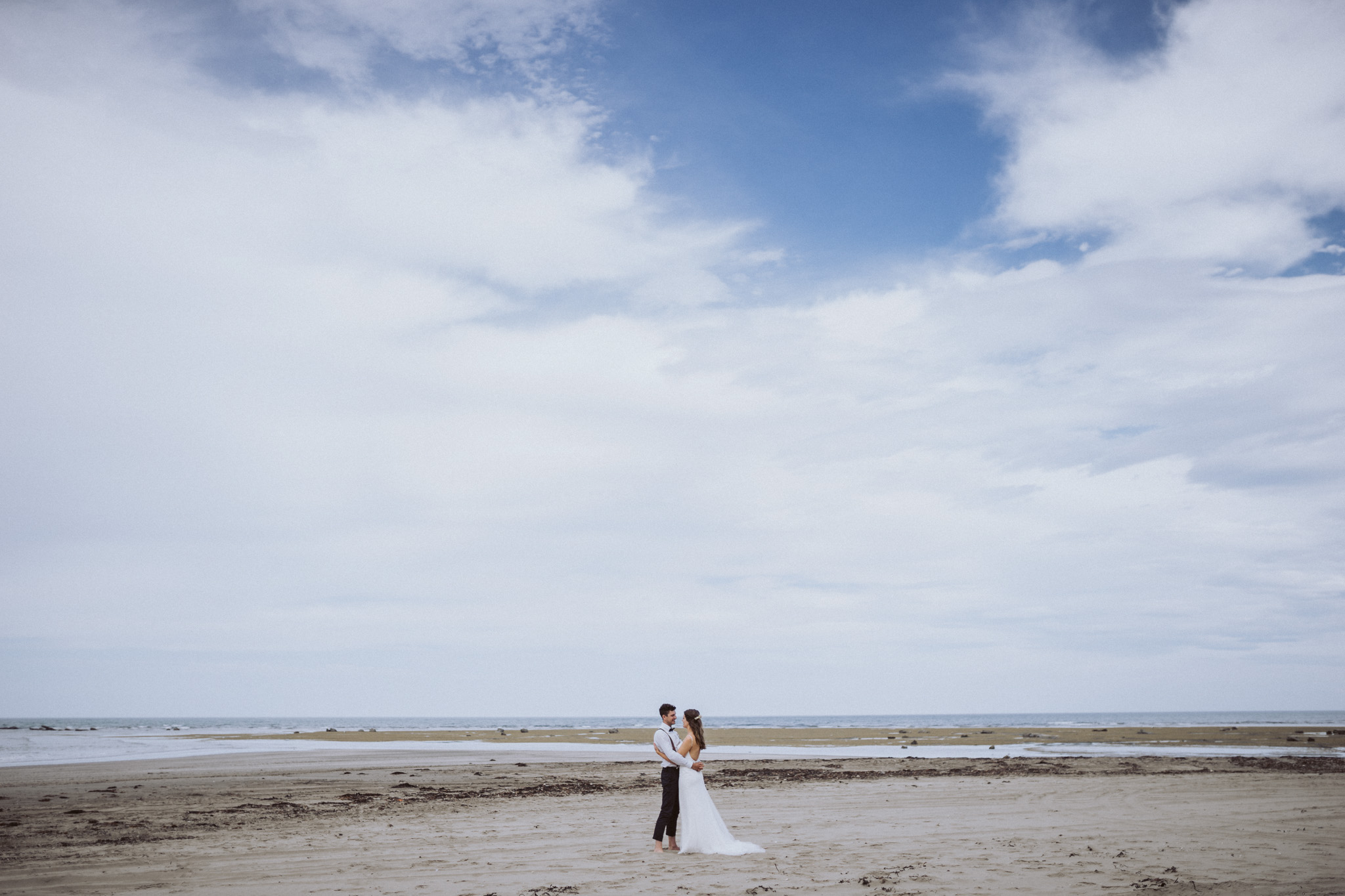 Cliff top elopement