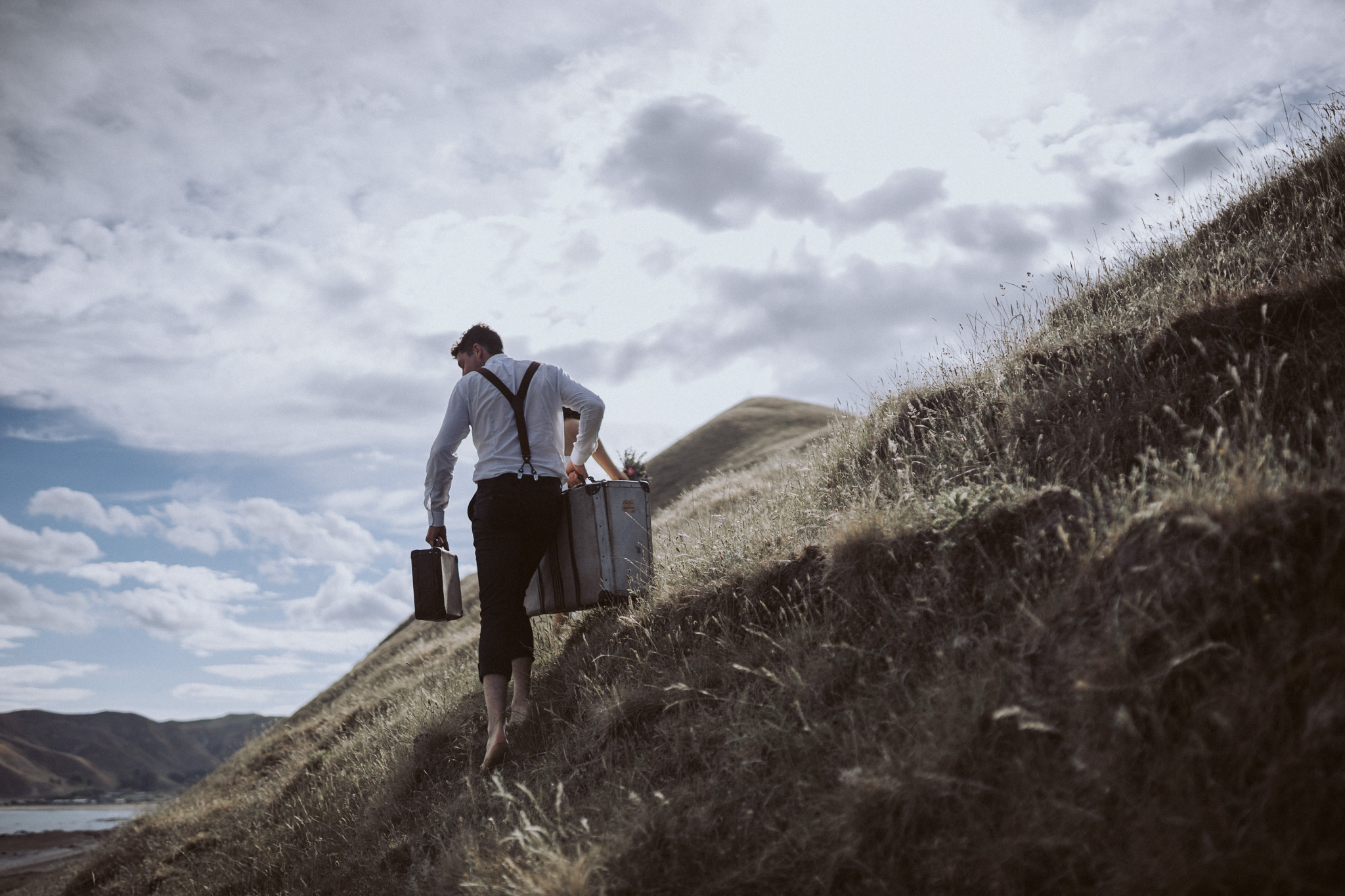 Cliff top elopement