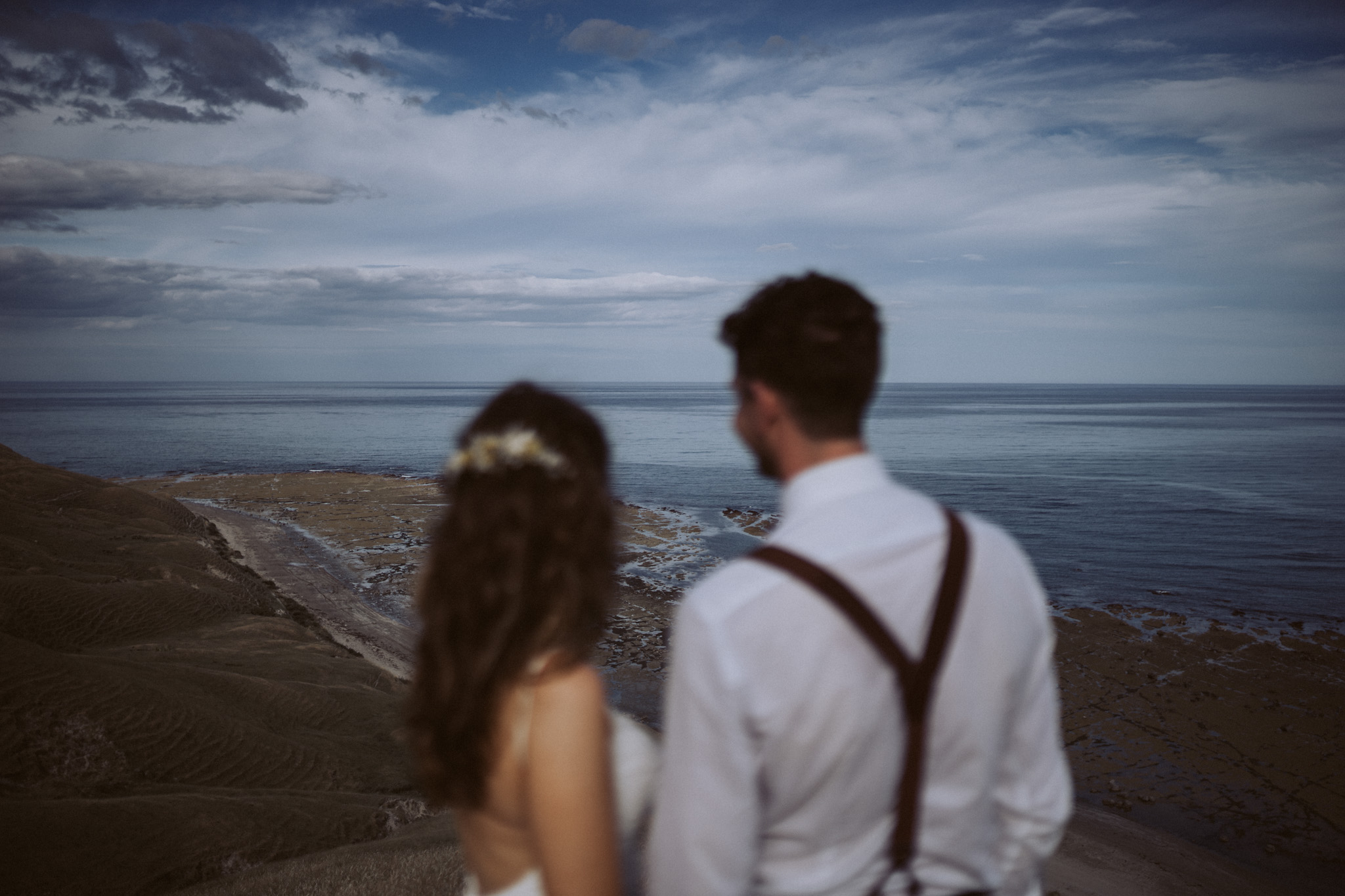 Cliff top elopement