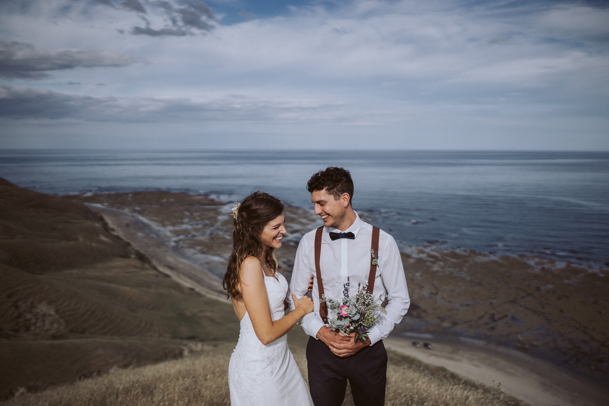 Cliff top elopement