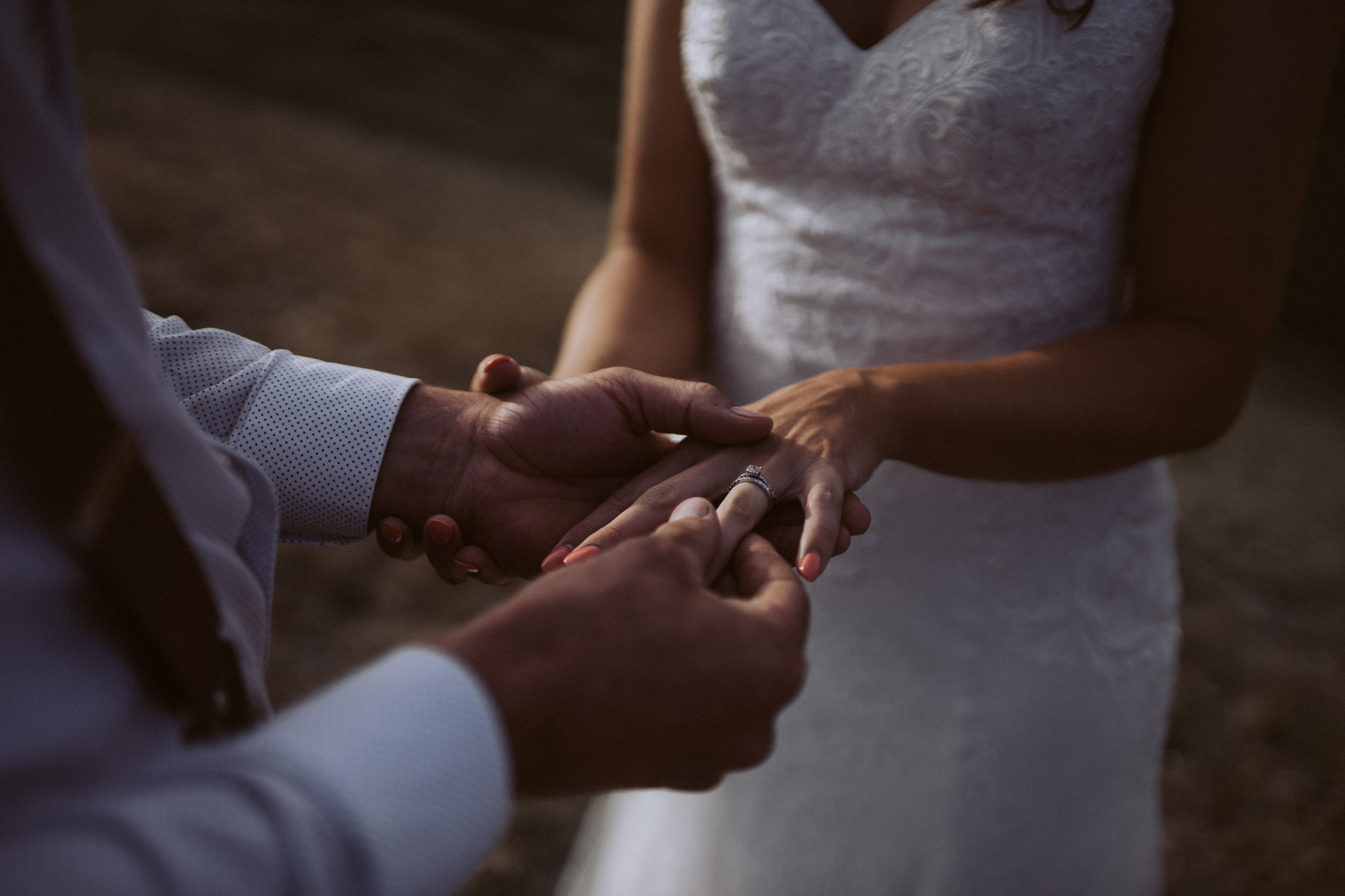 Cliff top elopement