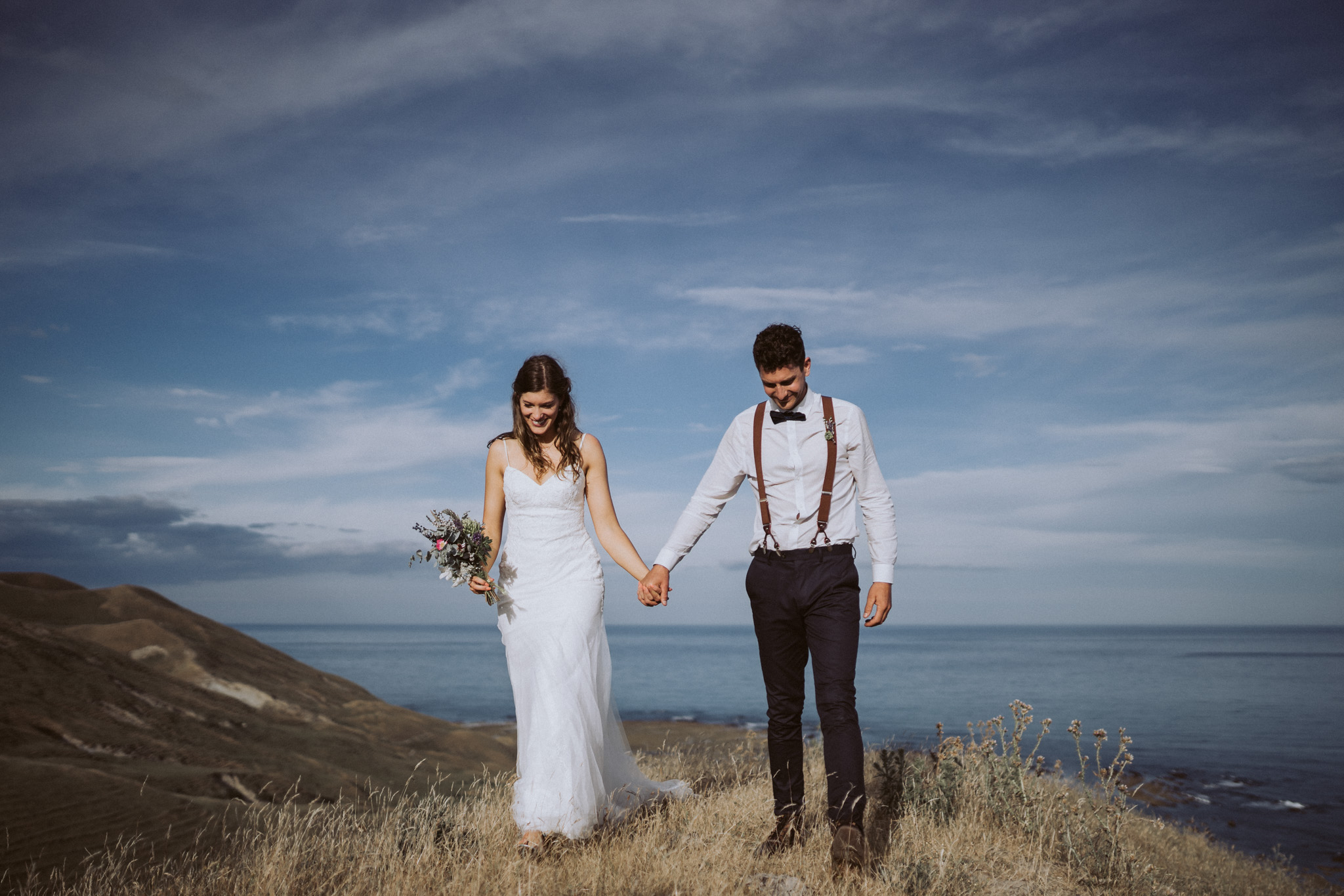 Cliff top elopement