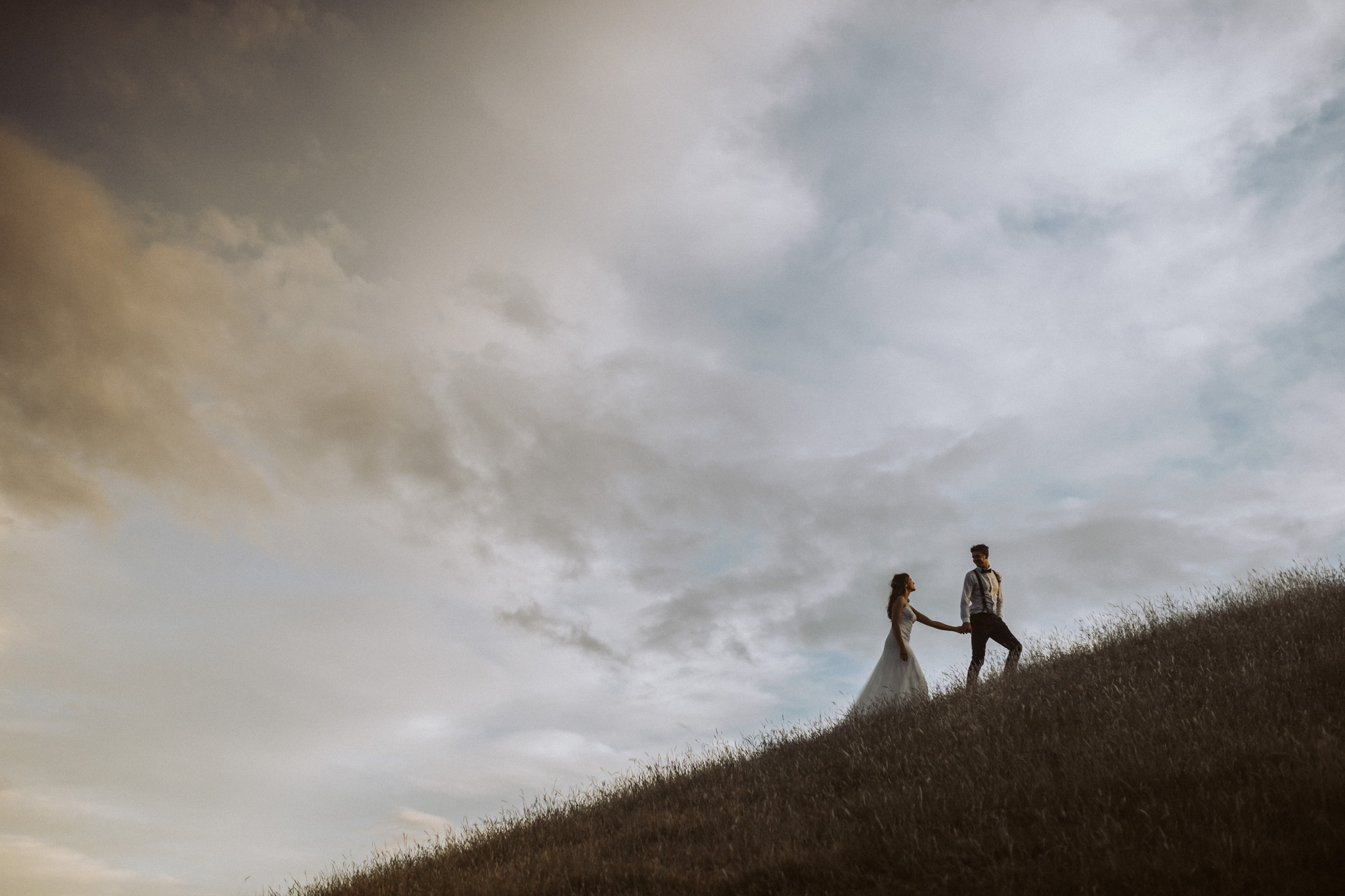 Cliff top elopement