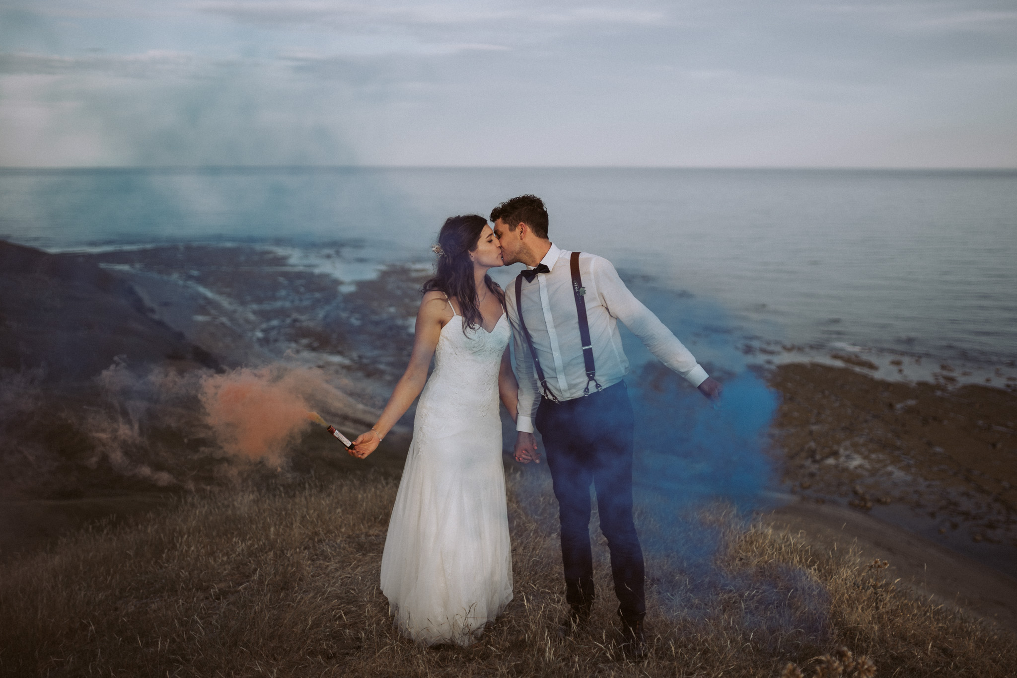 Cliff top elopement