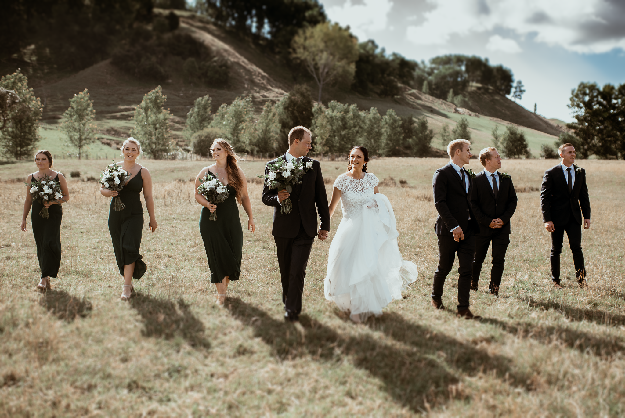 Phil + Chelsea, casual hot sweaty summer walks with the team