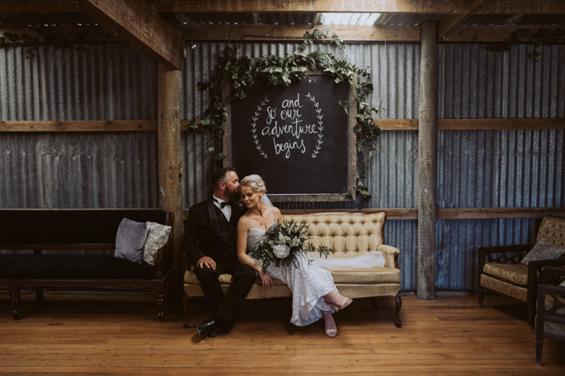 Amy + Joel // Cossars Wineshed
