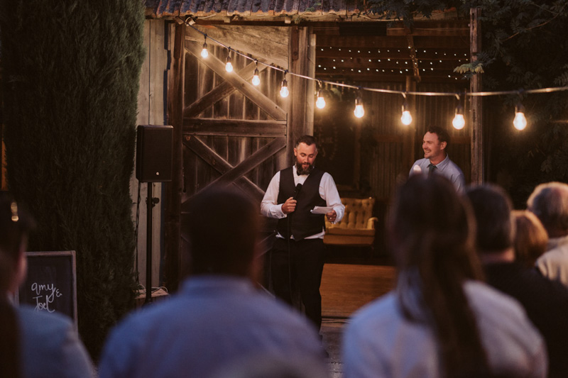 Amy + Joel // Cossars Wineshed