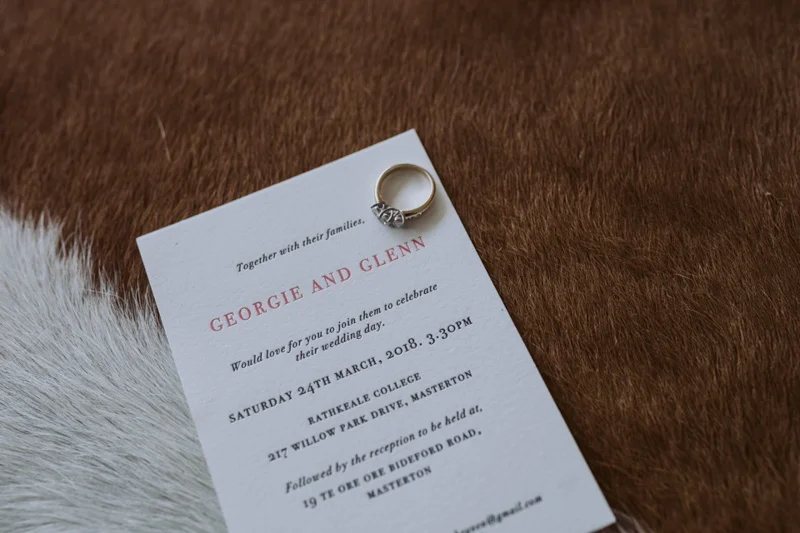 Georgie + Glenn // Backyard Wedding