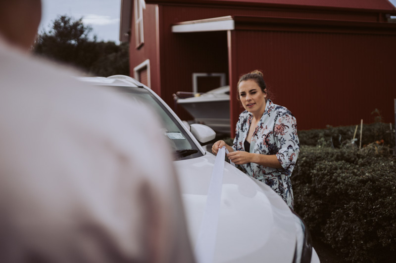 Georgie + Glenn // Backyard Wedding