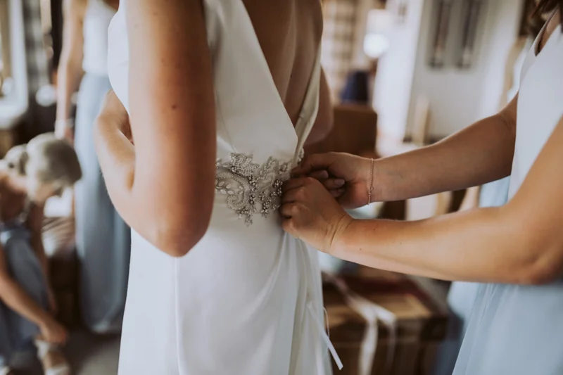 Georgie + Glenn // Backyard Wedding