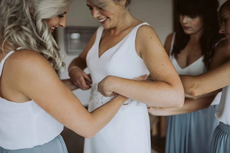 Georgie + Glenn // Backyard Wedding
