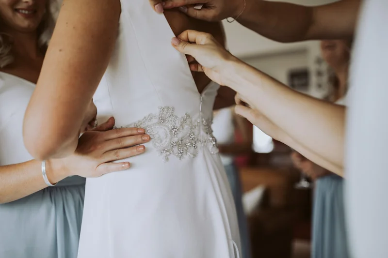 Georgie + Glenn // Backyard Wedding
