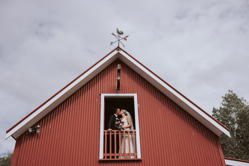 Georgie + Glenn // Backyard Wedding