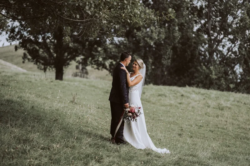 Georgie + Glenn // Backyard Wedding
