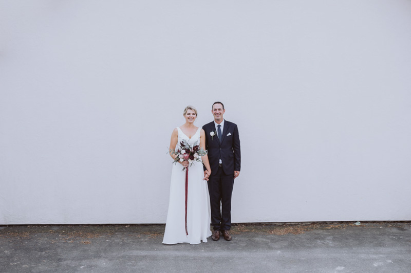 Georgie + Glenn // Backyard Wedding