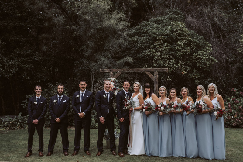 Georgie + Glenn // Backyard Wedding