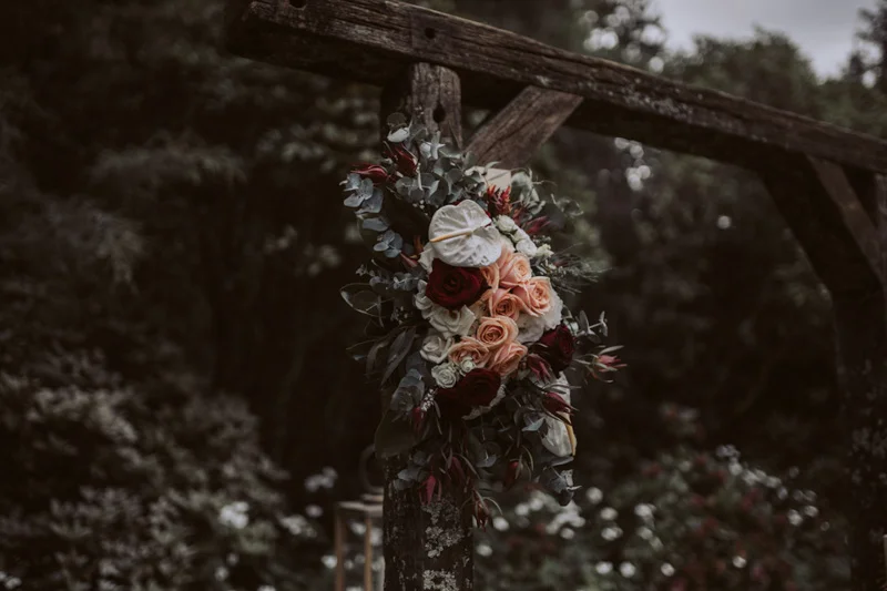 Georgie + Glenn // Backyard Wedding