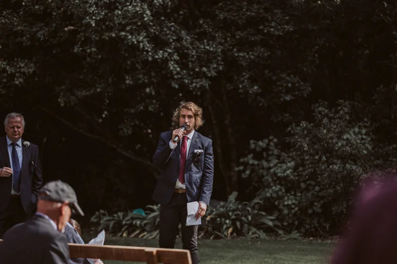 Georgie + Glenn // Backyard Wedding