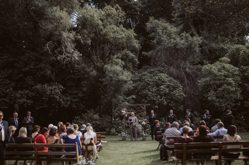 Georgie + Glenn // Backyard Wedding