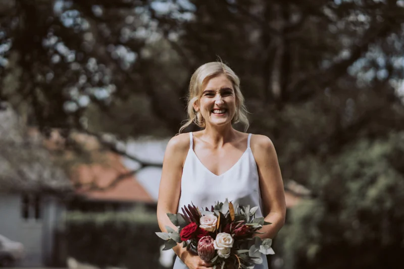 Georgie + Glenn // Backyard Wedding