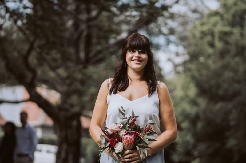 Georgie + Glenn // Backyard Wedding