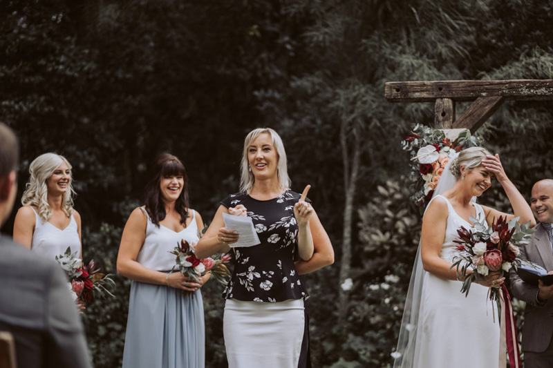 Georgie + Glenn // Backyard Wedding