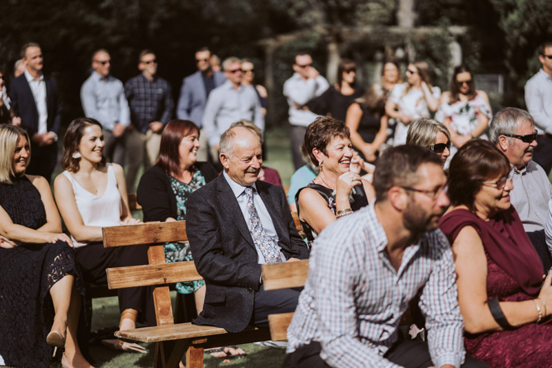 Georgie + Glenn // Backyard Wedding