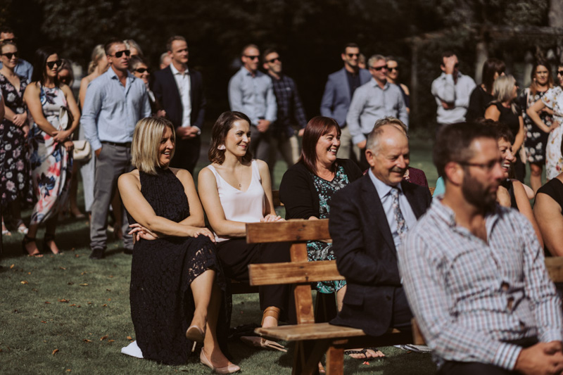 Georgie + Glenn // Backyard Wedding