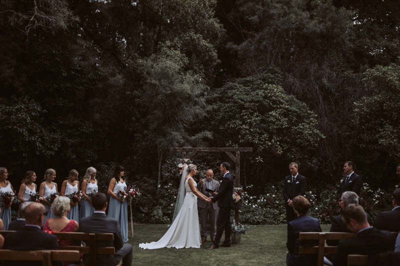 Georgie + Glenn // Backyard Wedding
