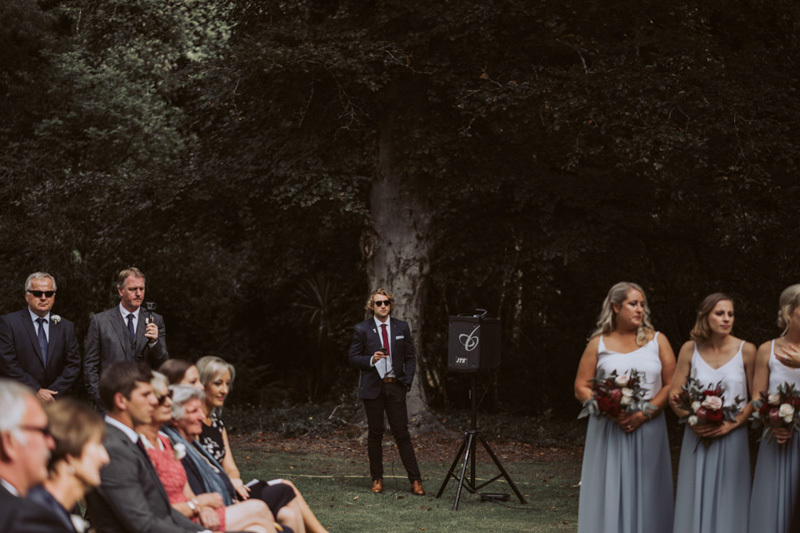 Georgie + Glenn // Backyard Wedding