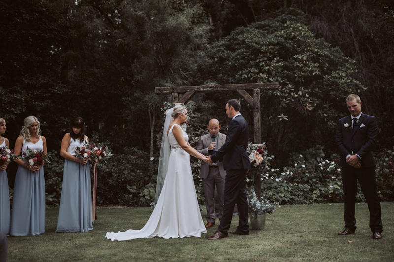 Georgie + Glenn // Backyard Wedding