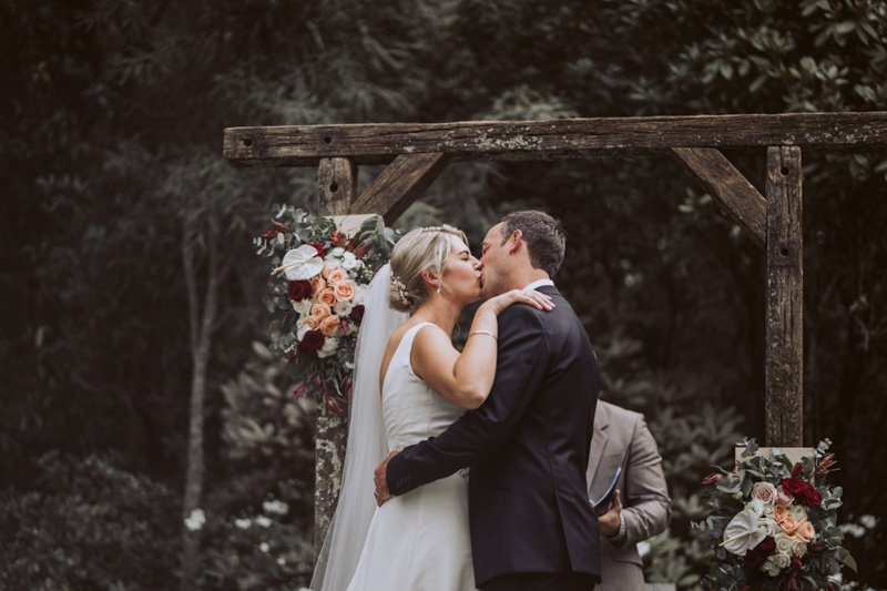 Georgie + Glenn // Backyard Wedding