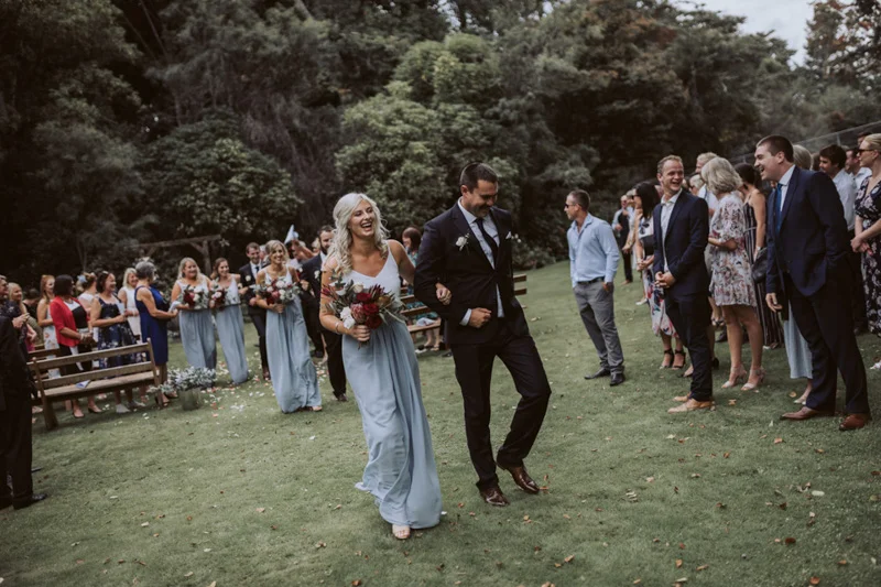 Georgie + Glenn // Backyard Wedding