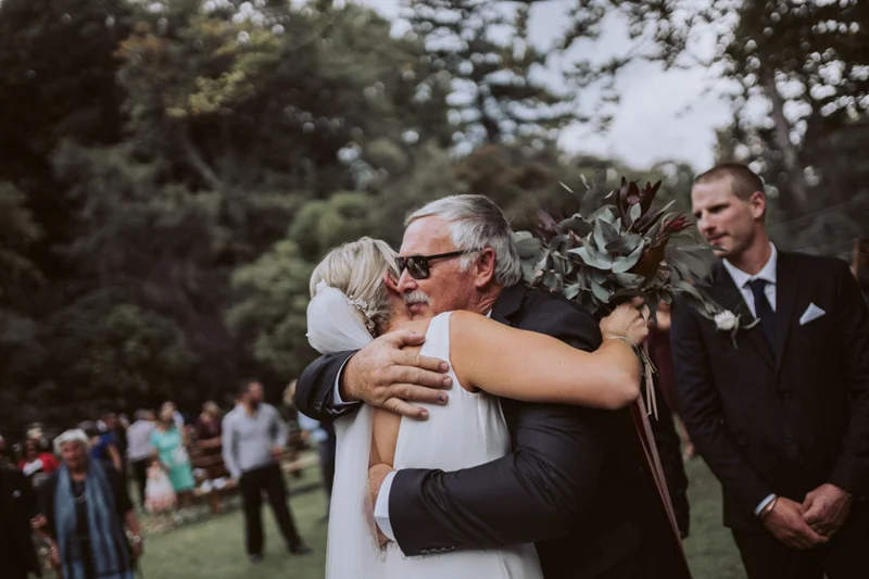 Georgie + Glenn // Backyard Wedding