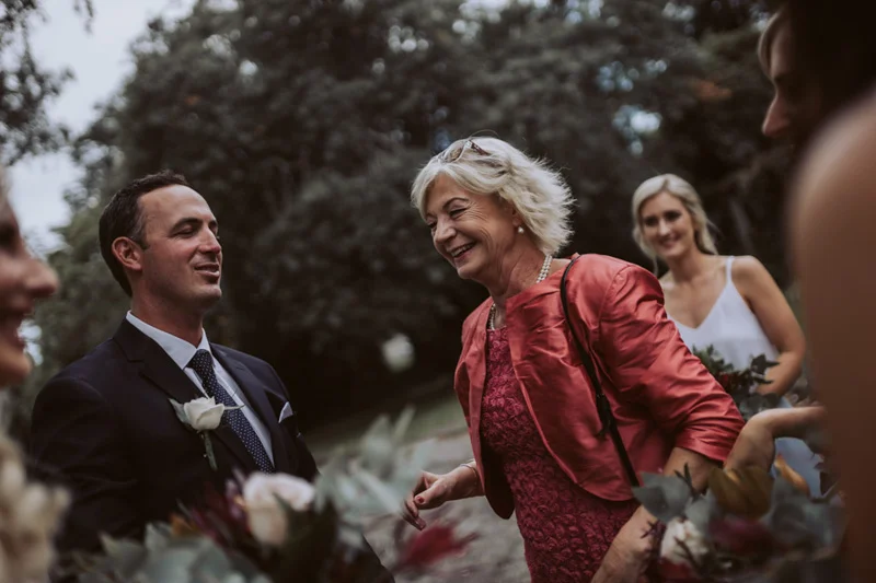 Georgie + Glenn // Backyard Wedding