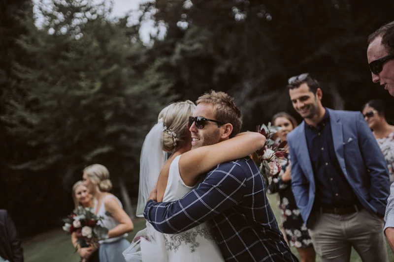 Georgie + Glenn // Backyard Wedding