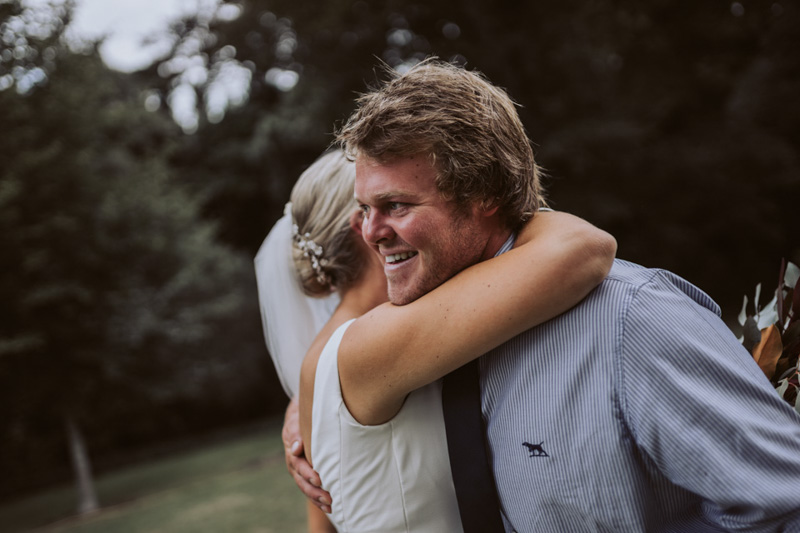 Georgie + Glenn // Backyard Wedding