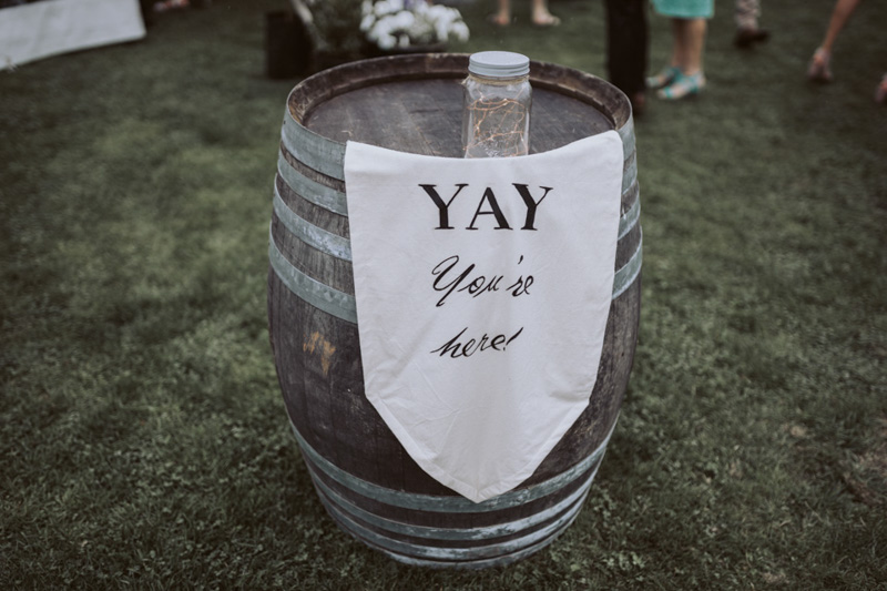 Georgie + Glenn // Backyard Wedding