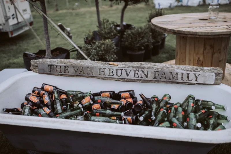 Georgie + Glenn // Backyard Wedding