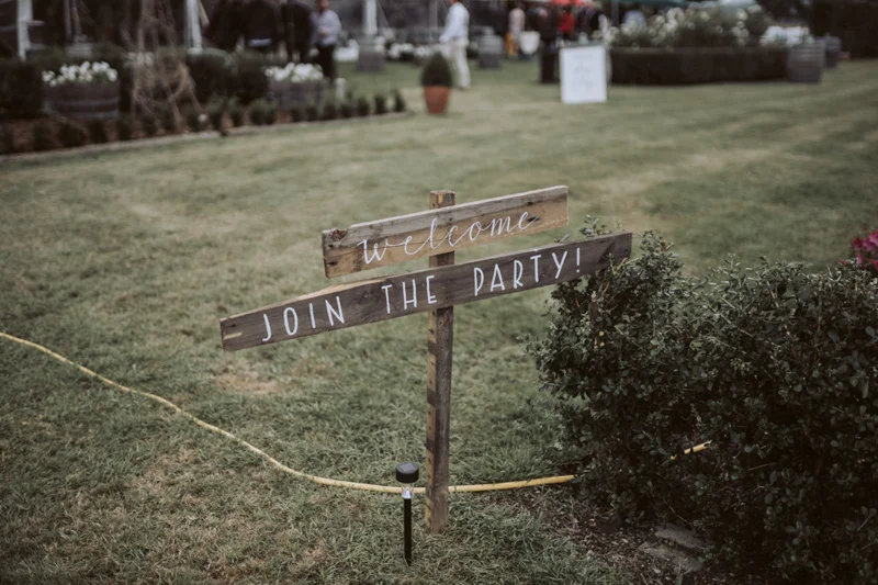 Georgie + Glenn // Backyard Wedding