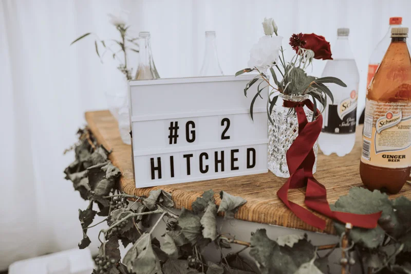 Georgie + Glenn // Backyard Wedding