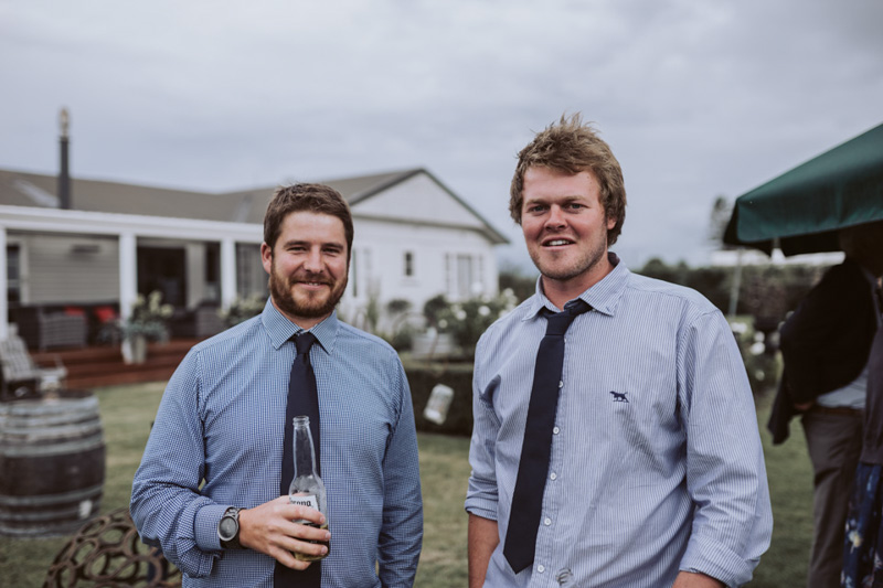 Georgie + Glenn // Backyard Wedding