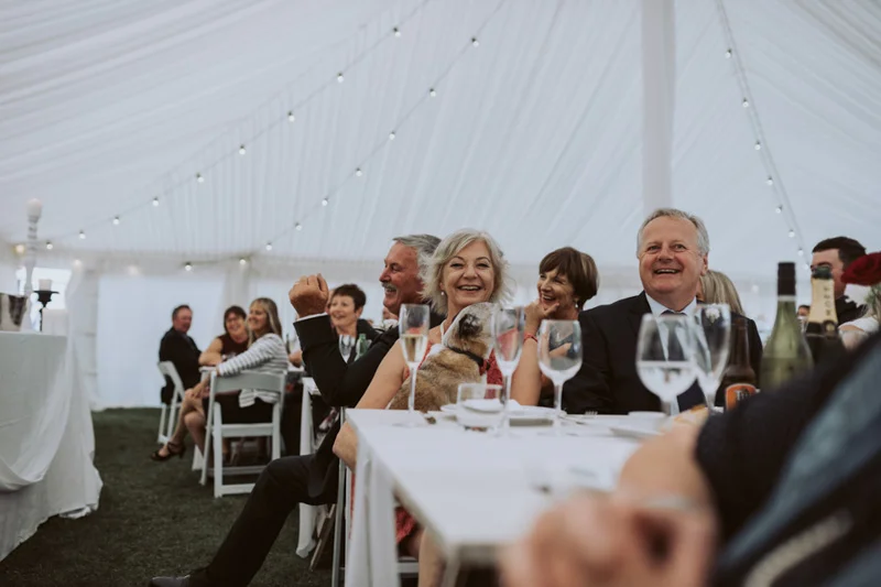 Georgie + Glenn // Backyard Wedding