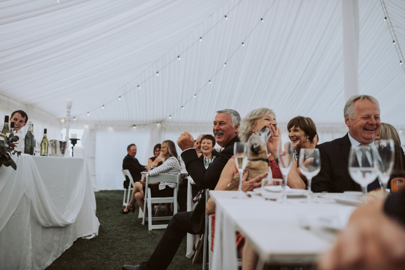 Georgie + Glenn // Backyard Wedding