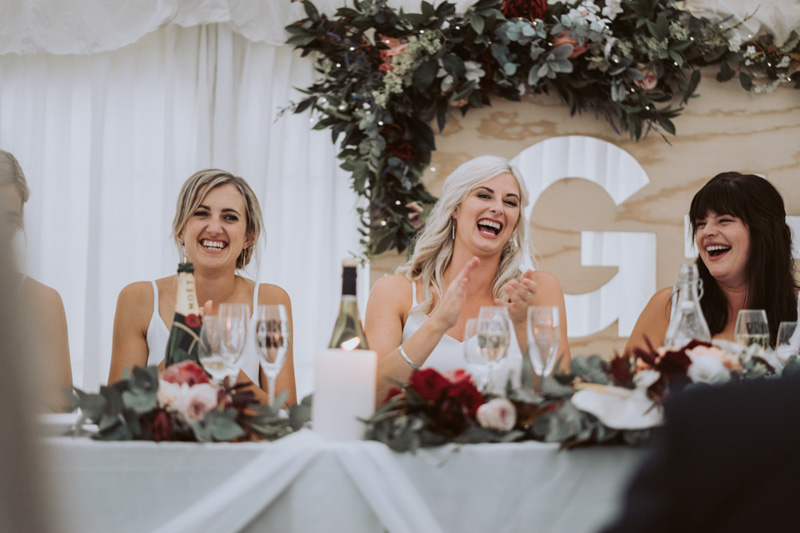 Georgie + Glenn // Backyard Wedding