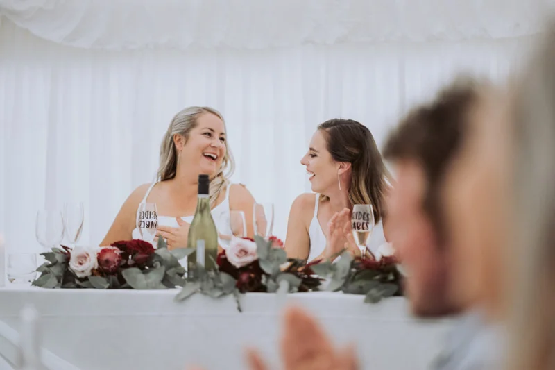 Georgie + Glenn // Backyard Wedding