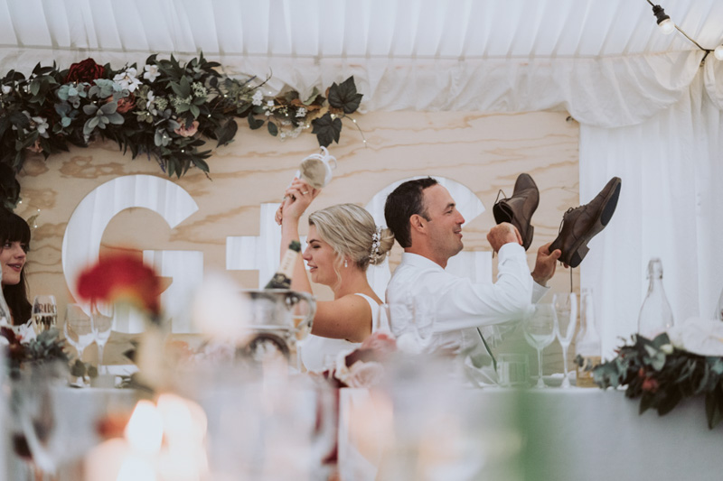 Georgie + Glenn // Backyard Wedding