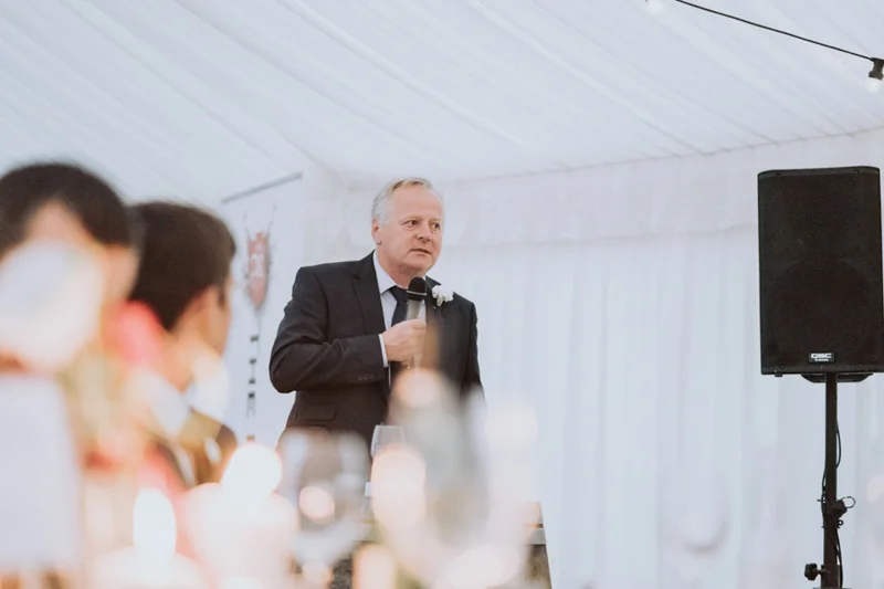 Georgie + Glenn // Backyard Wedding